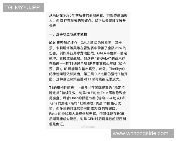 esports最新数据深入分析IG战队盯防打法的电竞实时数据解读与应用策略